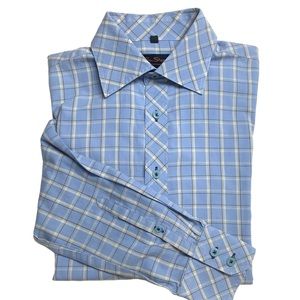 Ben Sherman Men’s Button-Front Plaid Shirt